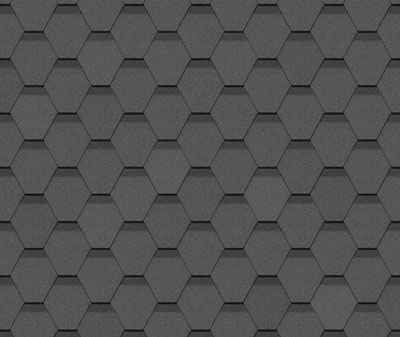 Гибкая черепица DÖCKE PIE КАРАТ Серый