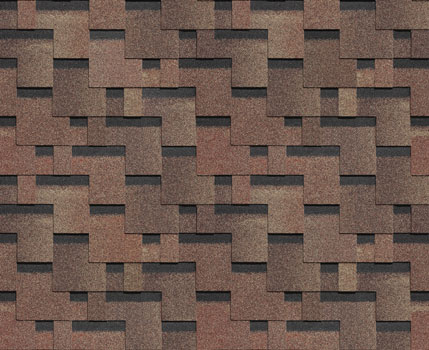 Гибкая черепица DÖCKE PIE Генуя Амаретто