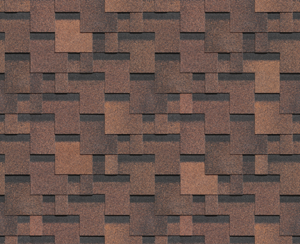 Гибкая черепица DÖCKE PIE Гранада Кофе