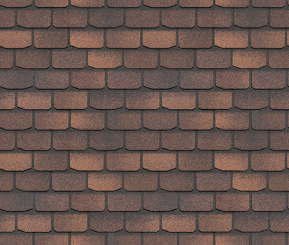 Гибкая черепица DÖCKE PIE Женева кофе