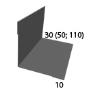 Угол внутренний простой