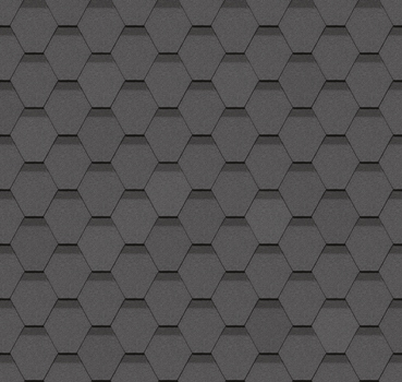 Гибкая черепица DÖCKE PIE Сота Серый