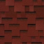 Гибкая черепица ТЕХНОНИКОЛЬ Джайв красный