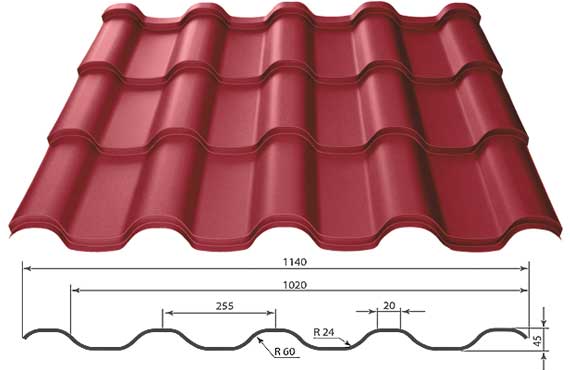 Металлочерепица «Премиум»