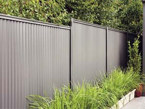 Забор из профнастила