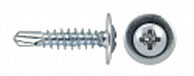 Саморезы с Прессшайбой острые (цинк) (СММ-SP)